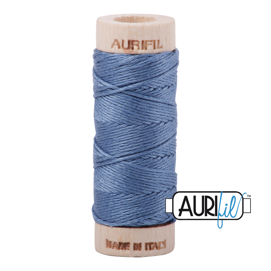 Aurifil Cotton Embroidery Floss, 1126 Blue Grey