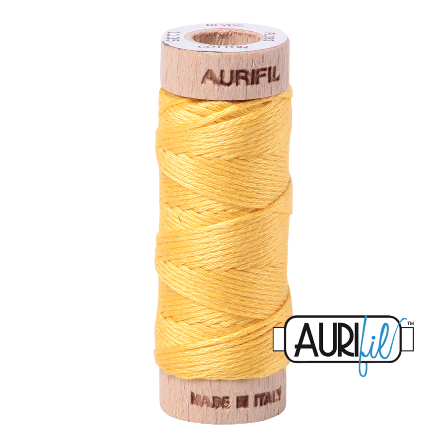 Aurifil Cotton Embroidery Floss, 1135 Pale Yellow