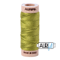 Aurifil Cotton Embroidery Floss, 1147 Light Leaf Green