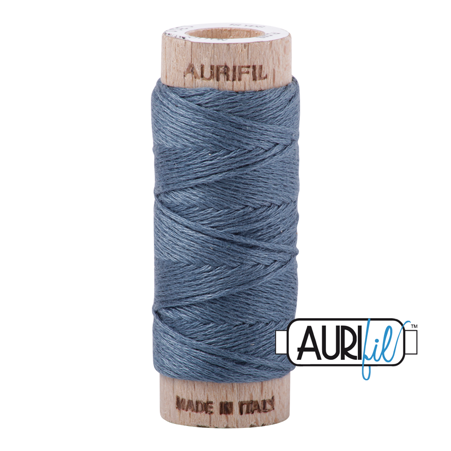 Aurifil Cotton Embroidery Floss, 1310 Medium Blue Grey