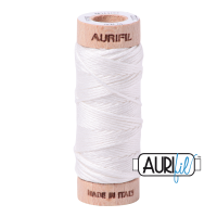 Aurifil Cotton Embroidery Floss, 2021 Natural White