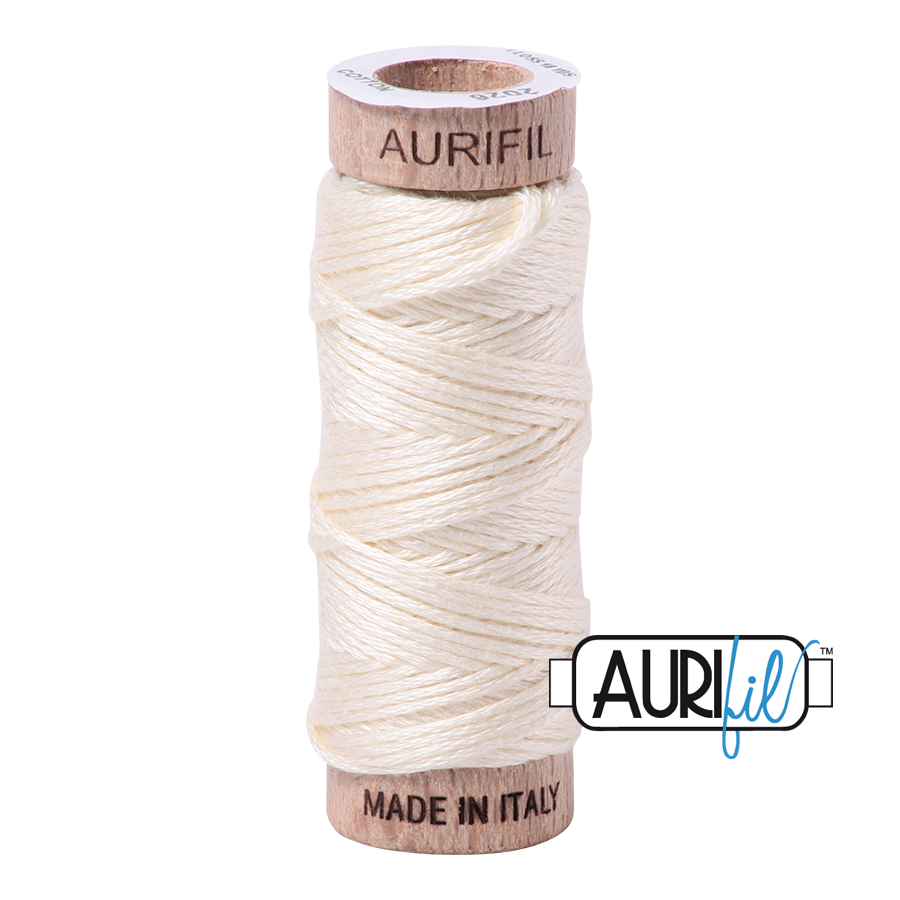Aurifil Cotton Embroidery Floss, 2026 Chalk