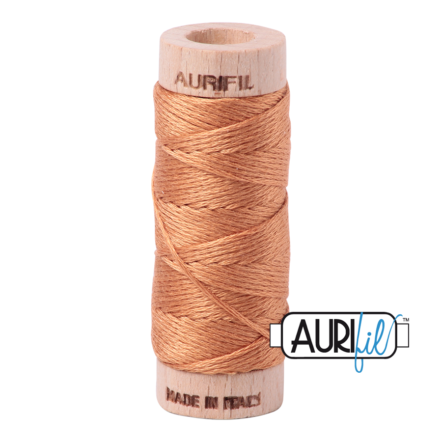 Aurifil Cotton Embroidery Floss, 2210 Caramel