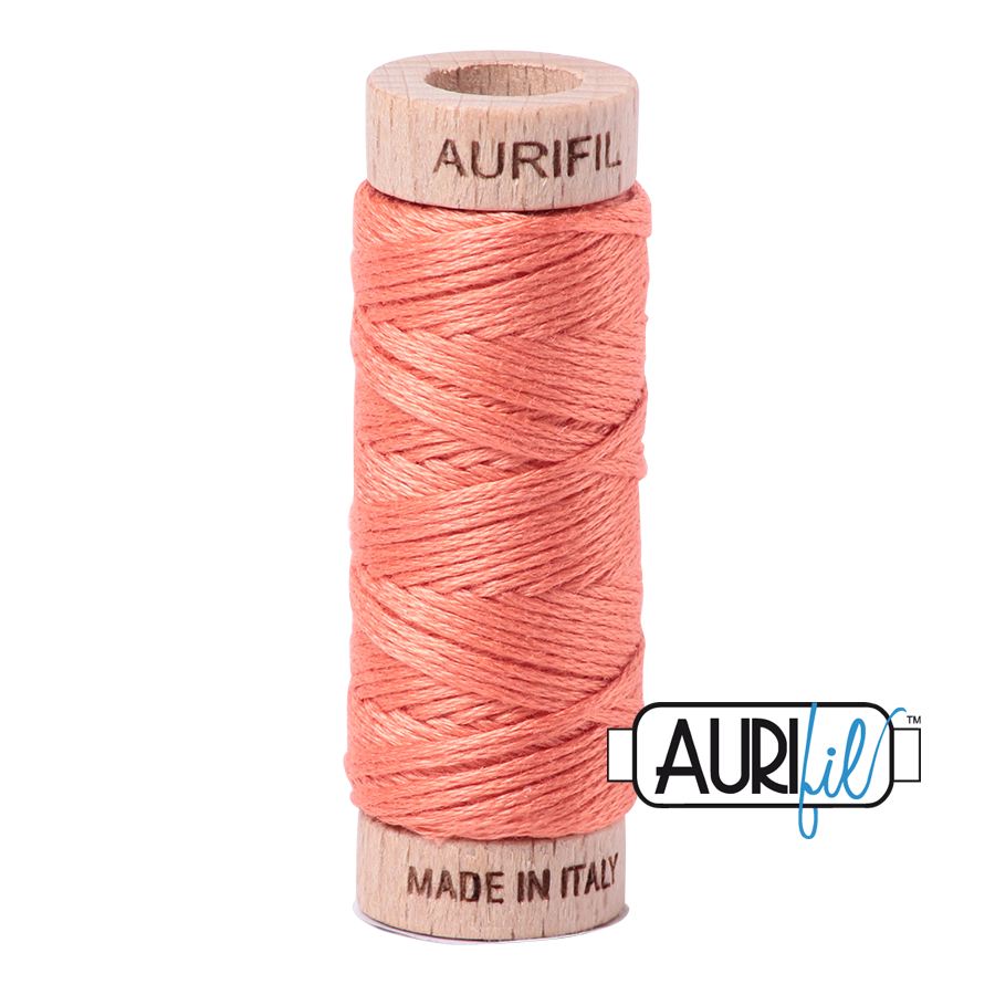 Aurifil Cotton Embroidery Floss, 2220 Light Salmon
