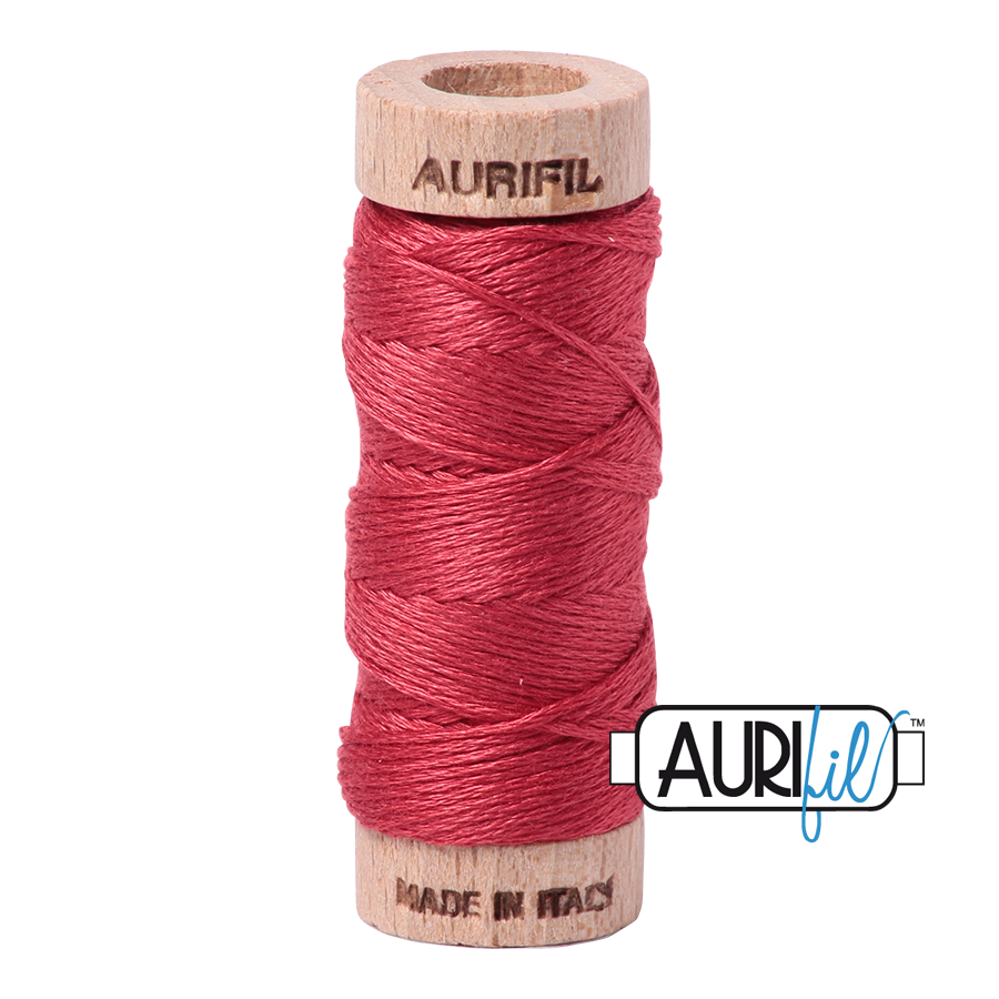 Aurifil Cotton Embroidery Floss, 2230 Red Peony