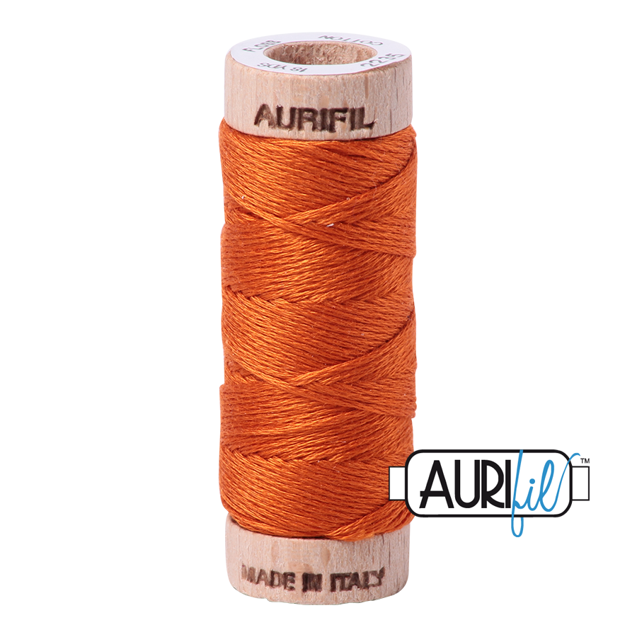 Aurifil Cotton Embroidery Floss, 2235 Orange