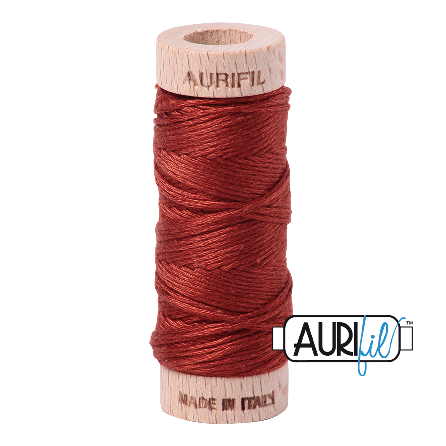 Aurifil Cotton Embroidery Floss, 2385 Terracotta