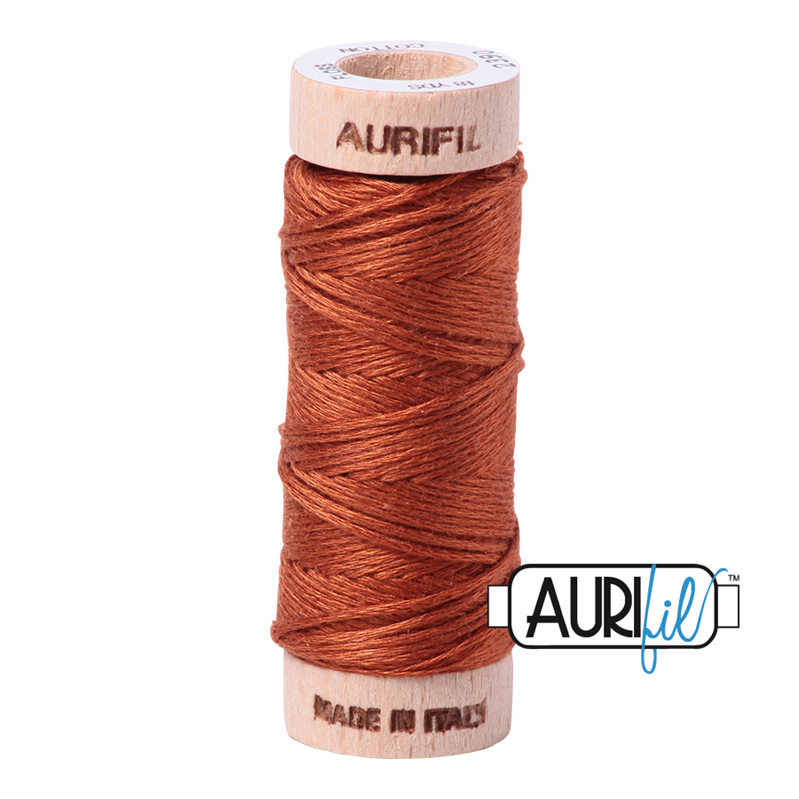 Aurifil Cotton Embroidery Floss, 2390 Cinnamon Toast