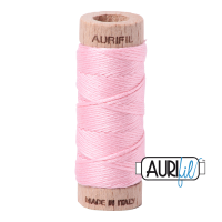 Aurifil Cotton Embroidery Floss, 2423 Baby Pink