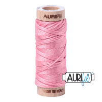 Aurifil Cotton Embroidery Floss, 2425 Bright Pink