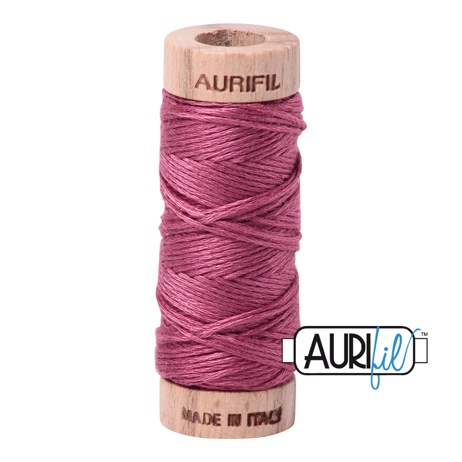 Aurifil Cotton Embroidery Floss, 2450 Rose