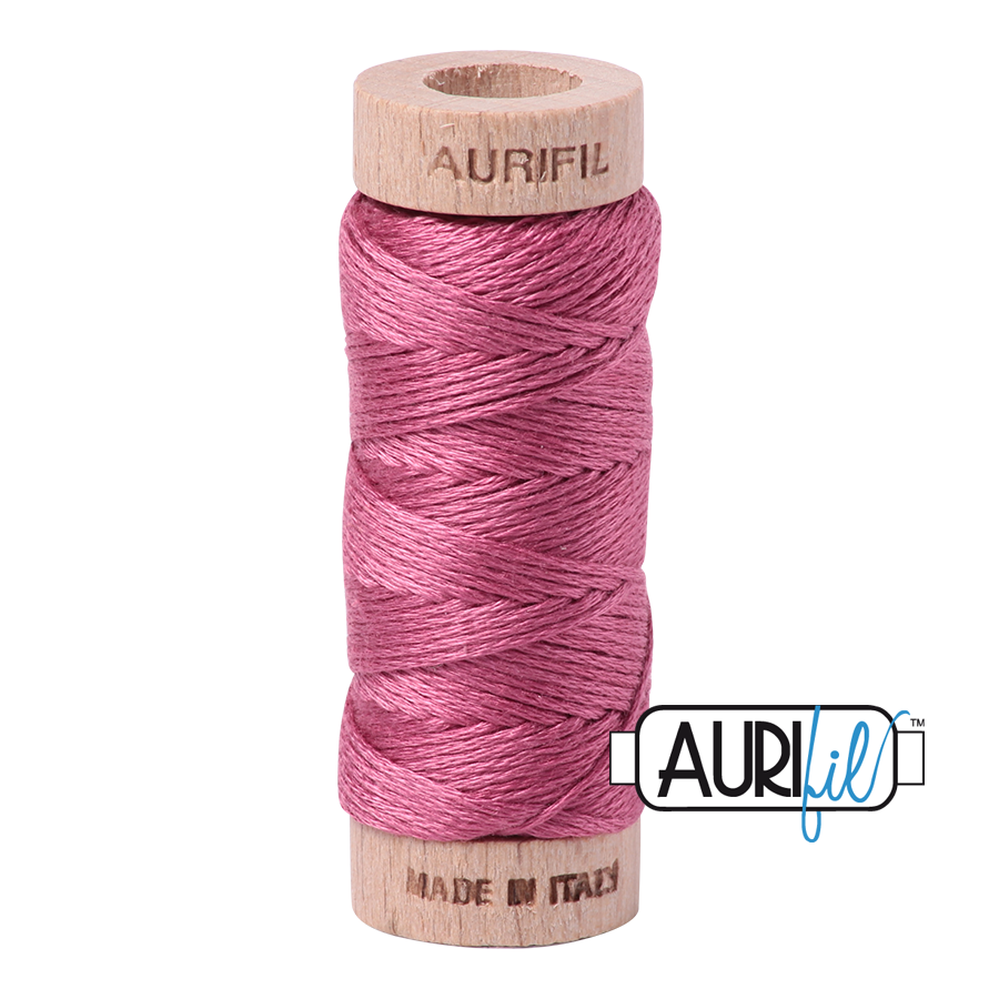 Aurifil Cotton Embroidery Floss, 2452 Dusty Rose