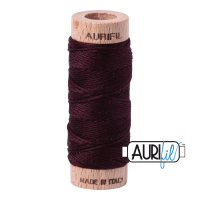 Aurifil Cotton Embroidery Floss, 2465 Very Dark Brown