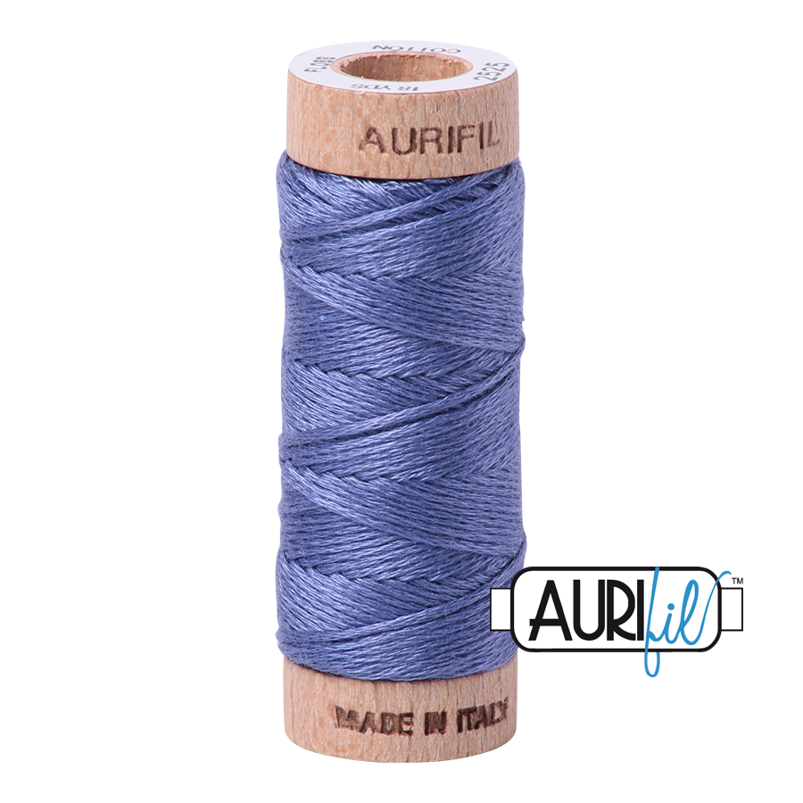 Aurifil Cotton Embroidery Floss, 2525 Dusty Blue Violet