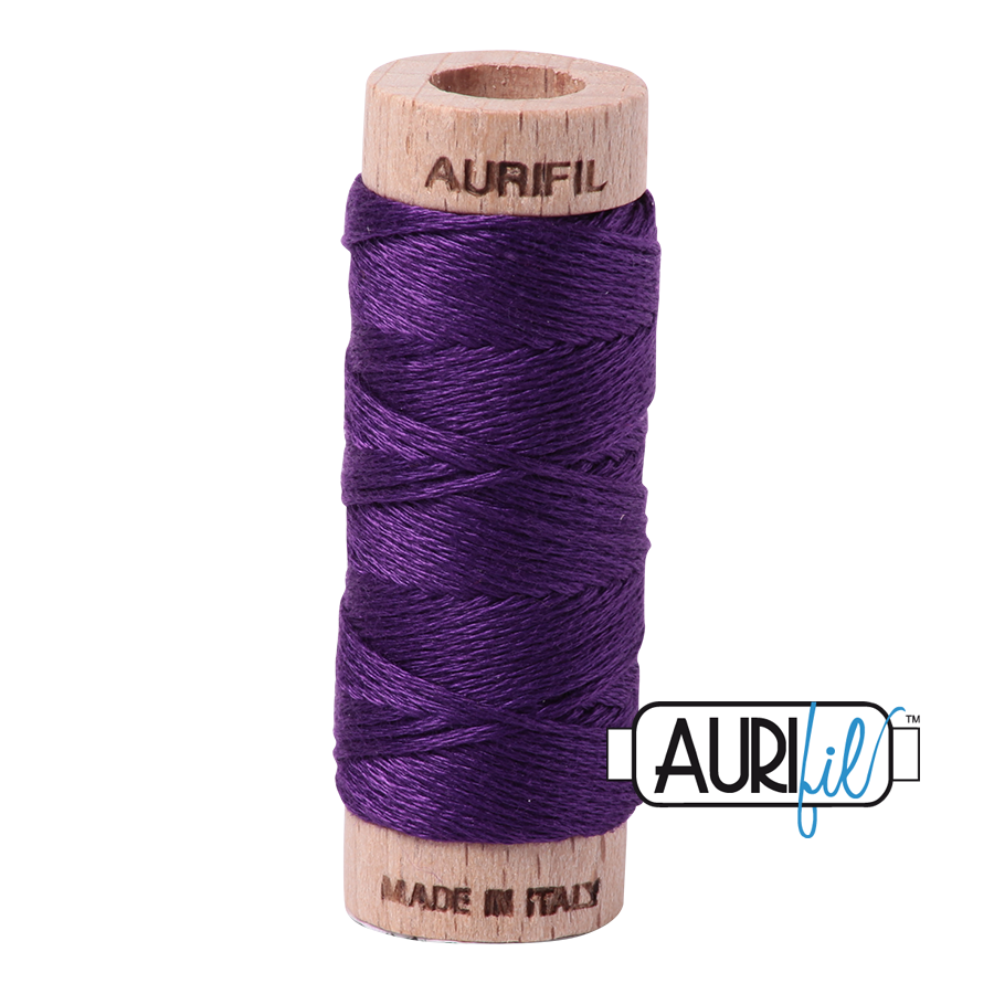 Aurifil Cotton Embroidery Floss, 2545 Medium Purple