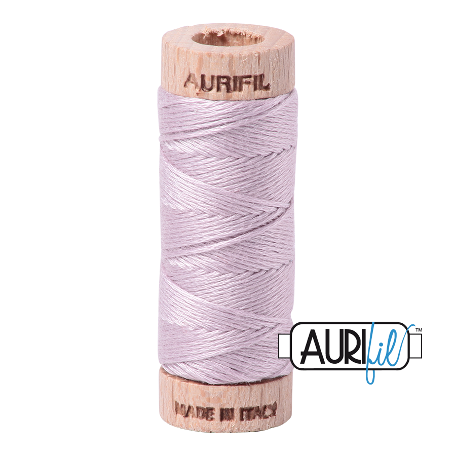 Aurifil Cotton Embroidery Floss, 2564 Pale Lilac