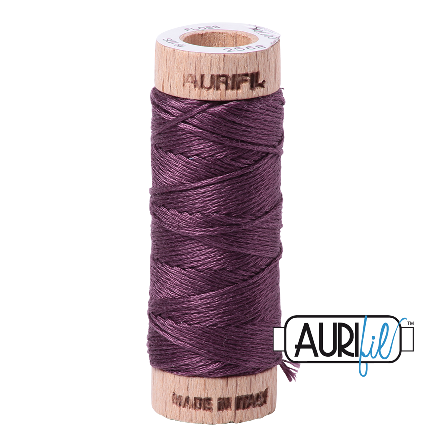 Aurifil Cotton Embroidery Floss, 2568 Mulberry