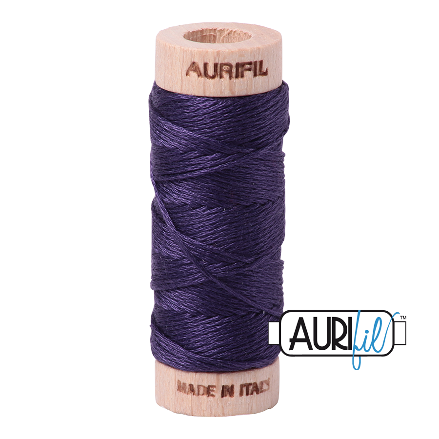 Aurifil Cotton Embroidery Floss, 2581 Dark Dusty Grape