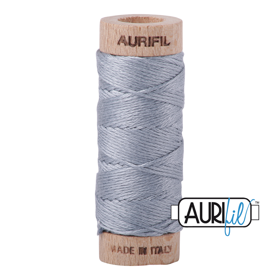 Aurifil Cotton Embroidery Floss, 2610 Light Blue Grey