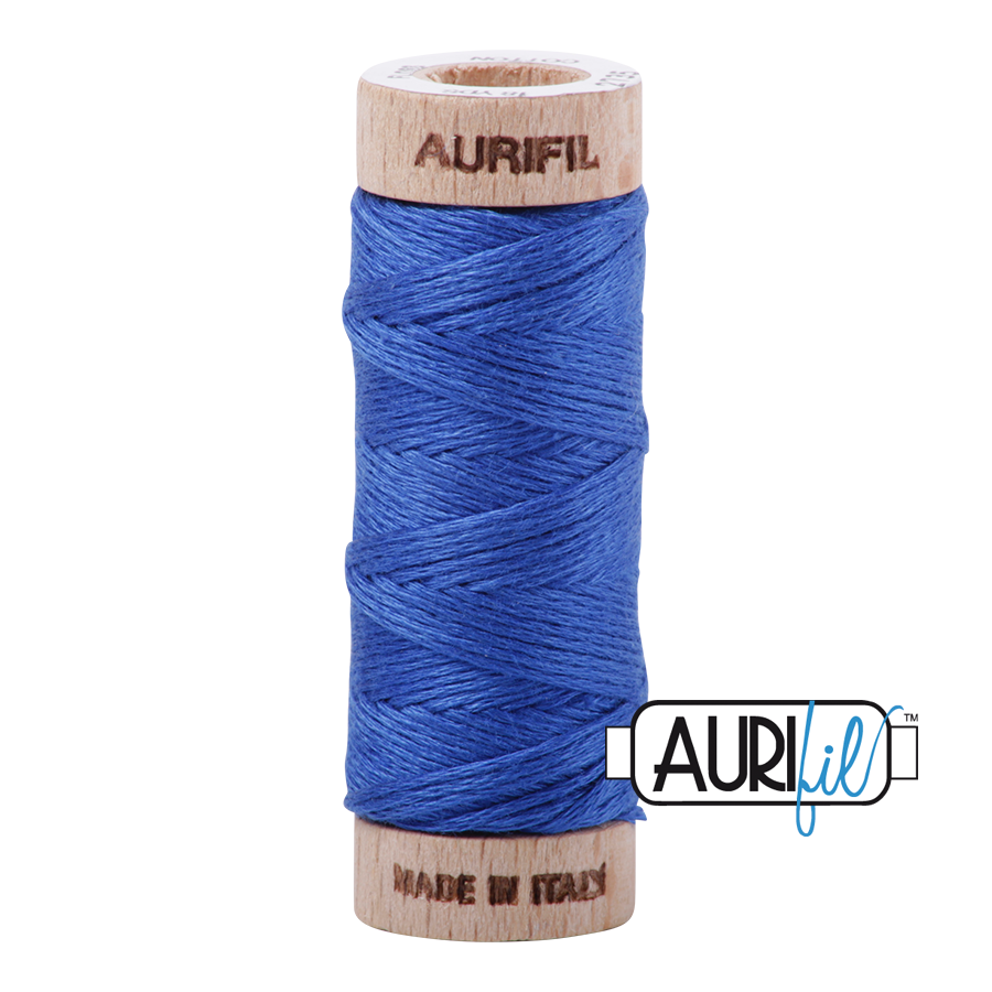 Aurifil Cotton Embroidery Floss, 2735 Medium Blue