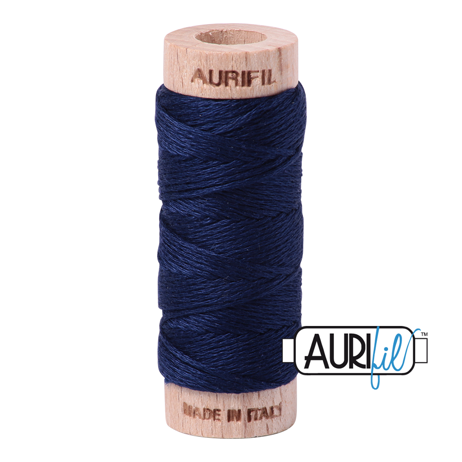 Aurifil Cotton Embroidery Floss, 2784 Dark Navy