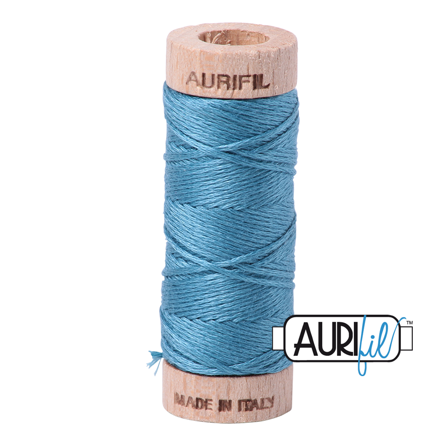 Aurifil Cotton Embroidery Floss, 2815 Teal