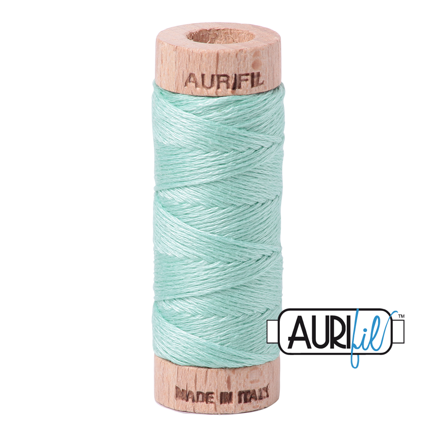 Aurifil Cotton Embroidery Floss, 2835 Medium Mint