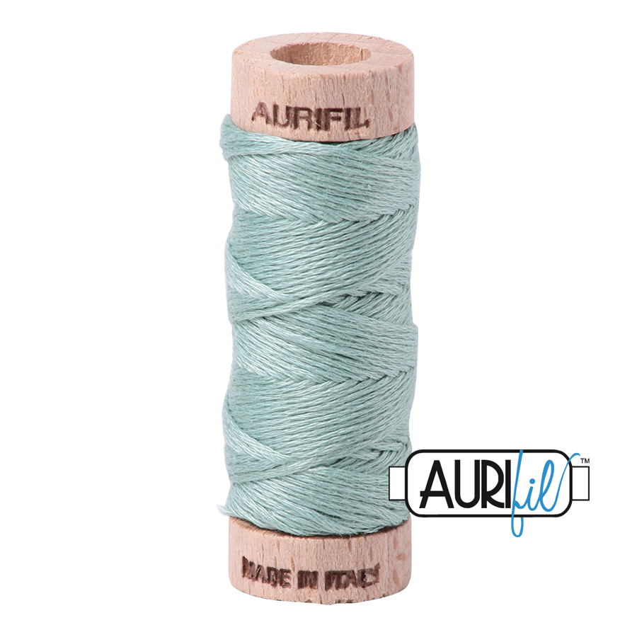 Aurifil Cotton Embroidery Floss, 2845 Light Juniper