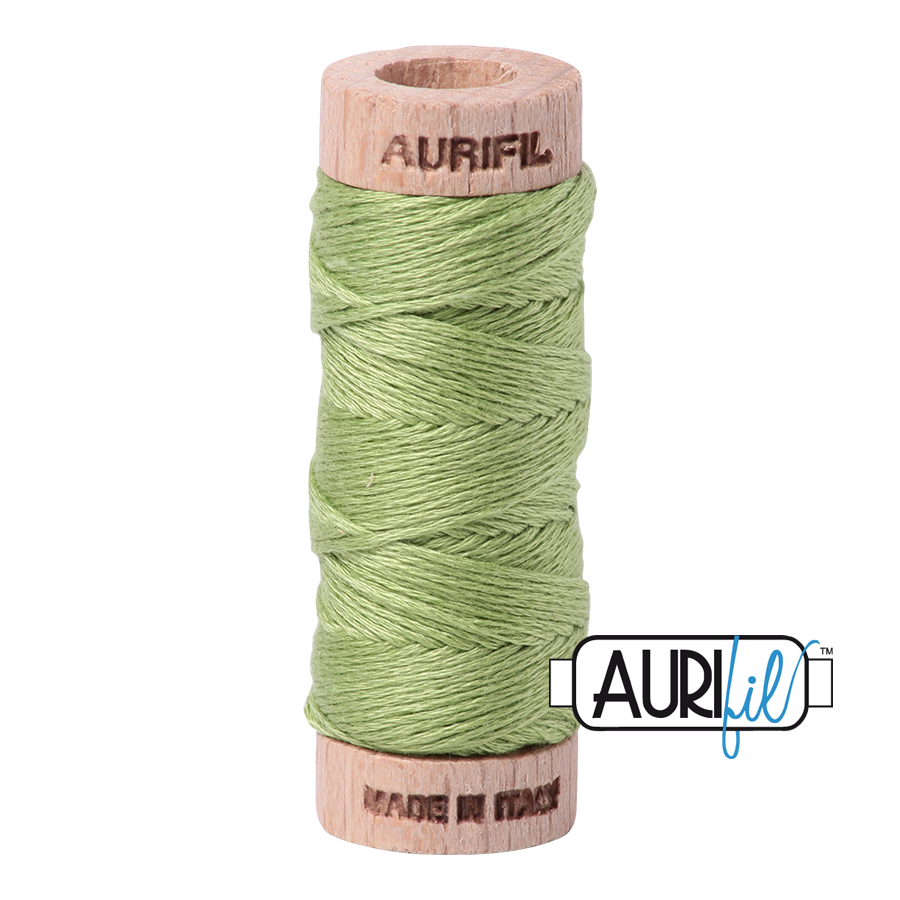 Aurifil Cotton Embroidery Floss, 2882 Light Fern