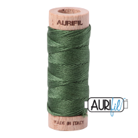 Aurifil Cotton Embroidery Floss, 2890 Very Dark Grass Green