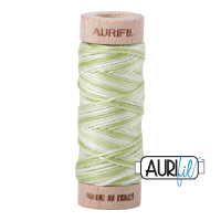 Aurifil Cotton Embroidery Floss, 3320 Light Spring Green (Variegated)