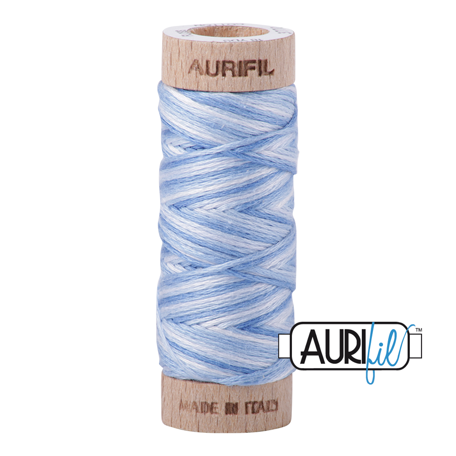 Aurifil Cotton Embroidery Floss, 3770 Stone Washed Denim