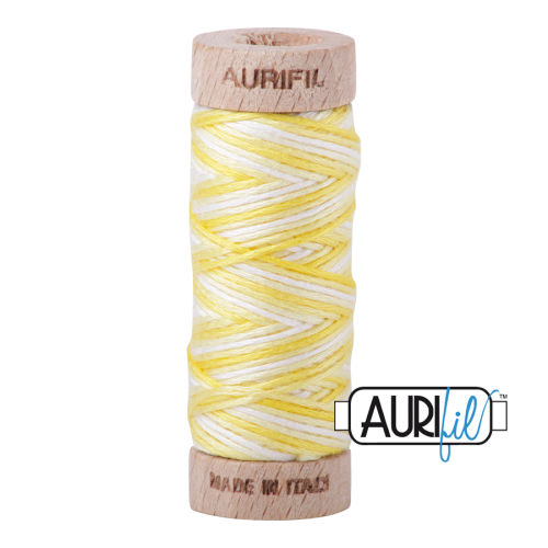 Aurifil Cotton Embroidery Floss, 3910 Lemon Ice