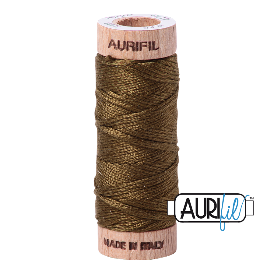 Aurifil Cotton Embroidery Floss, 4173 Dark Olive