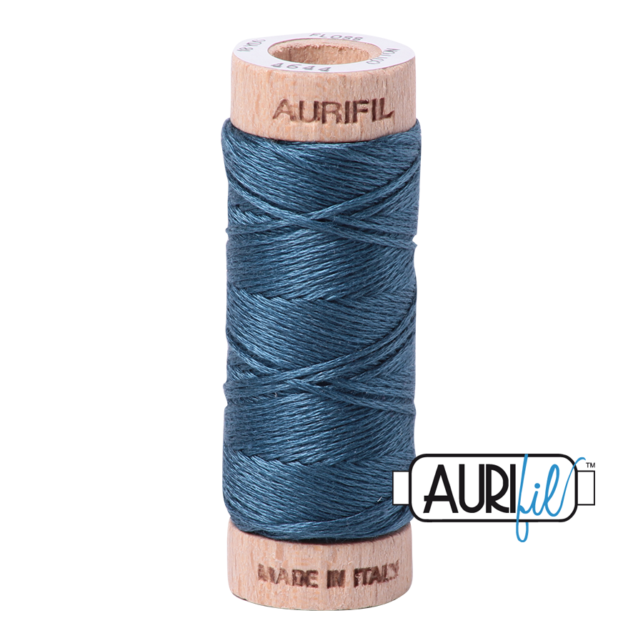 Aurifil Cotton Embroidery Floss, 4644 Smoke Blue