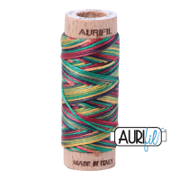 Aurifil Cotton Embroidery Floss, 4650 Leaves (Variegated)