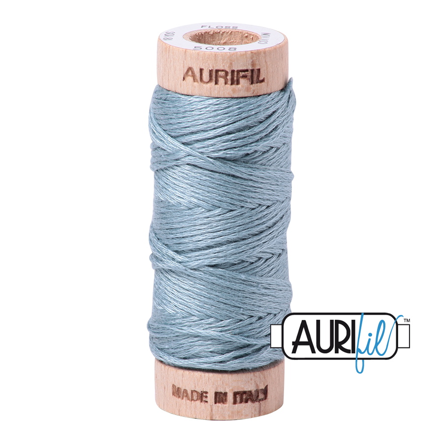 Aurifil Cotton Embroidery Floss, 5008 Sugar Paper