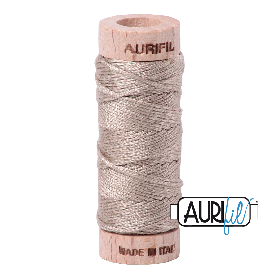 Aurifil Cotton Embroidery Floss, 5011 Rope Beige