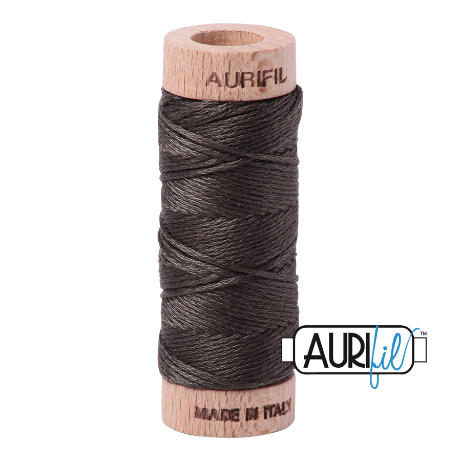 Aurifil Cotton Embroidery Floss, 5013 Asphalt