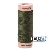 Aurifil Cotton Embroidery Floss, 5023 Medium Green