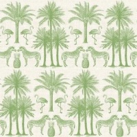 Makower - Fern Garden - Palm - 2073/G Green