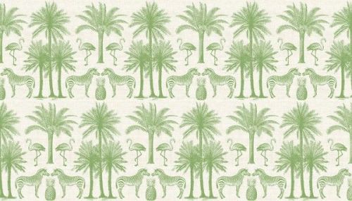 Makower -Palm - 2073/G Green