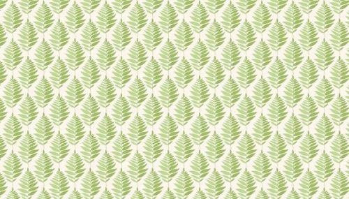 Makower -Fern Geo - 2078/G Green