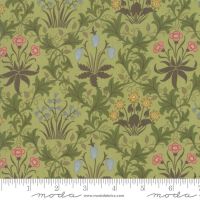 May Morris Studio - Celandine 1896 - No. 7341 14 (Sage) - Moda Fabrics