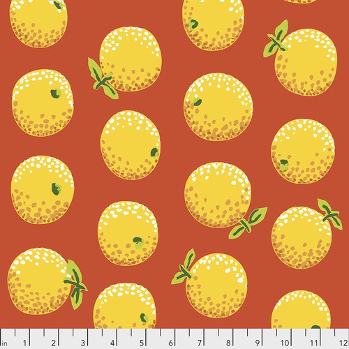 Oranges - Yellow - PWGP177.YELLOW - Kaffe Fassett Collective - Last Fat Quarter