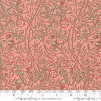 Last Piece - 50cm length - Best Of Morris Spring - Sweet Briar 1912 - 33494 12 (Rose) - Moda Fabrics