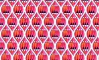 Makower - Wrap It Up - Baubles - 1608/P (Pink)