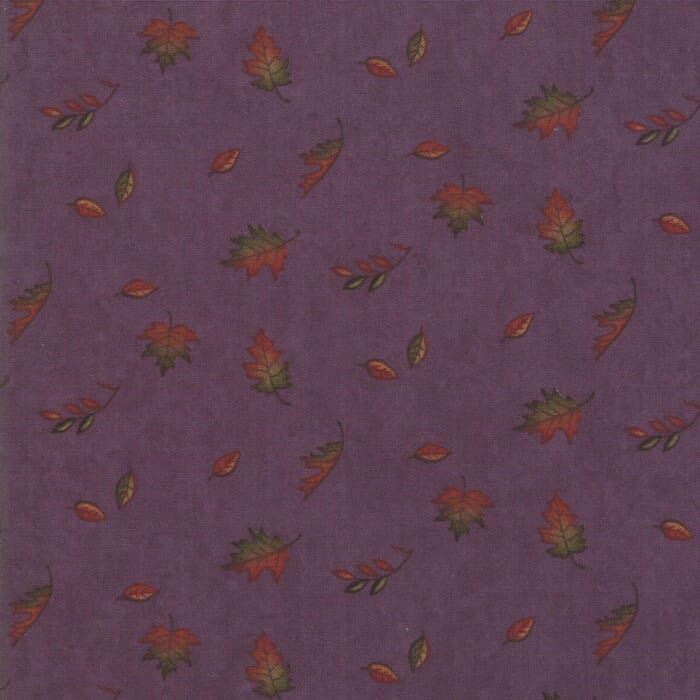 Moda - Country Charm - Northwoods Landscape Falling Leaves - No. 6793 11 (Thistle)