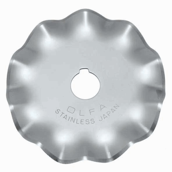 Rotary Cutter Blades - 45mm - Wave