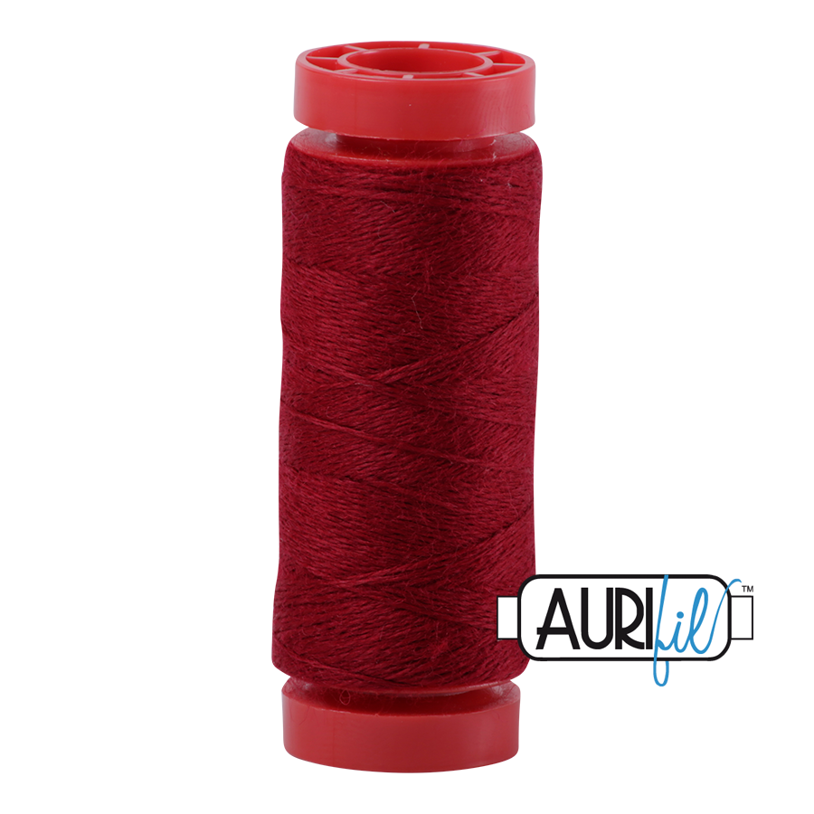 Aurifil Wool 12wt - 8403 Dark Raspberry - 50 metres